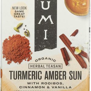 Numi Tee – Bernstein Sonne Kurkuma-Tee, 12 Beutel ns 6er Packung