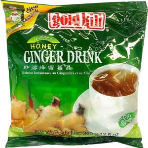 Gold-Kili – Instant Honig Ingwer Getränk – 20 Beutel – 360 g