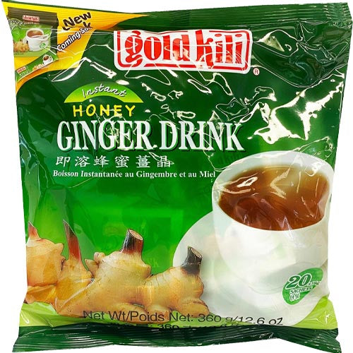 Gold Kili – Instant Honig Ingwer Getränk – 20 Beutel – 360 G