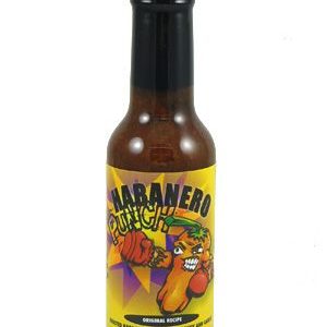 Habanero Punch Original scharfe Sauce. – 5oz