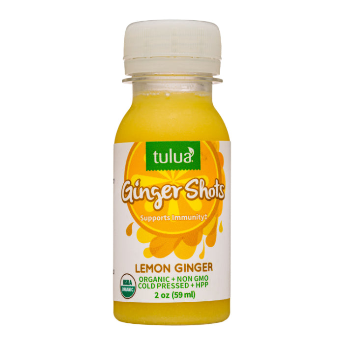 Tulua – Shots Ingwer, 2oz – Mehrere Geschmacksrichtungen – Packung mit 6