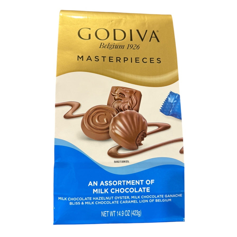 Godiva Master Stück ein Sortiment von Milchschokolade