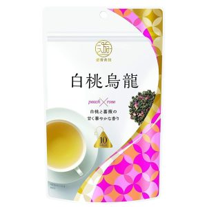 Mitsui Meicha Oolong Tee weiß Pfirsich Geschmack 10 Teebeutel