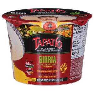 Tapatio Ramen Nudeln Suppe Birria Geschmack