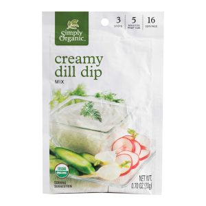 Creamy Dill Dip Mix by Simply Bio – perfekter Party-Snack