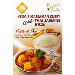 Golden Phoenix – Veggie Massaman Curry with Thai Jasmine Reis – Fertiggericht – 280 g
