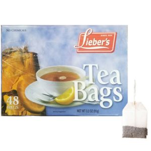 Lieber’s Teebeutel, koscher für Passah, 48 Zähler