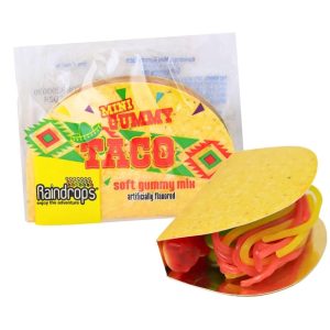 Raindrops Mini-Gammy Taco weiche Gummimischung