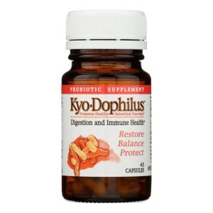 Kyolic – Kyo Dophilus, 45 Kapseln – Packung mit 1 Dosis