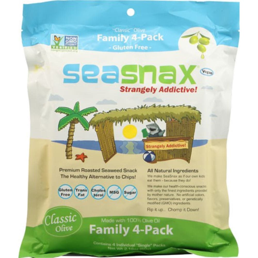 Seasnax – Klassischer gebratener Seetang-Snack
