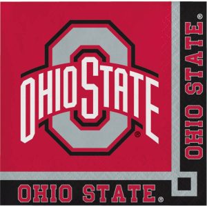 Creative Converting – Ohio State Getränkeserviette