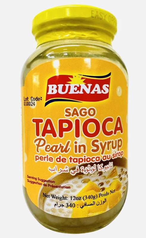 Buenas Tapioka in Sirup Karamell 16oz (Sago)