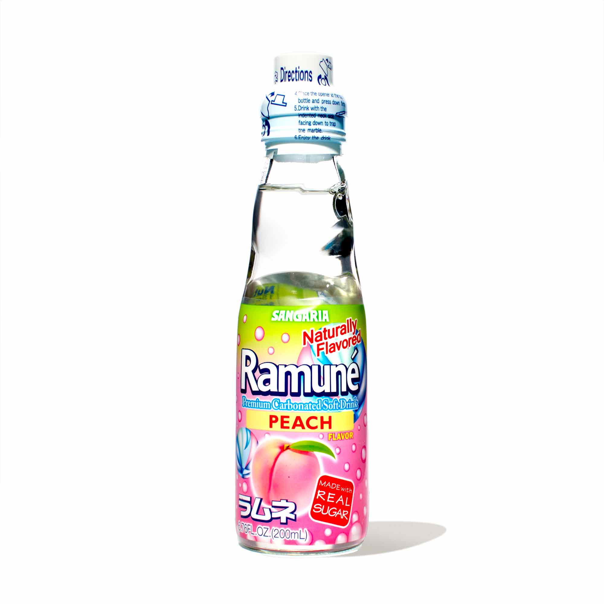 Sangaria Ramune Soda: Pfirsich