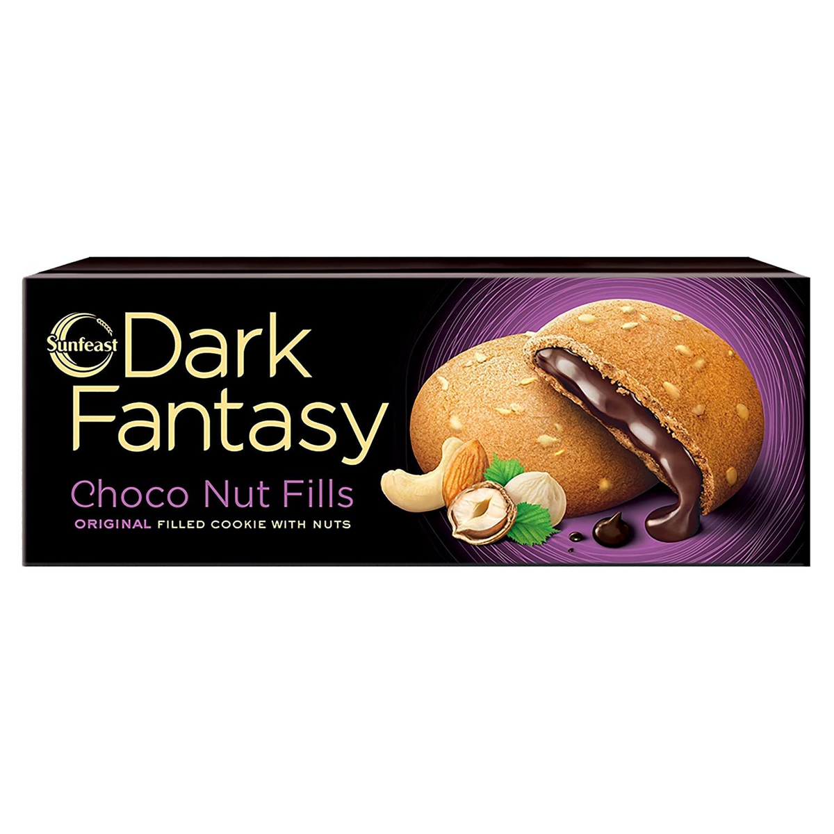 Sunfeast dunkel Fantasy groß Choco Nussfüllungen