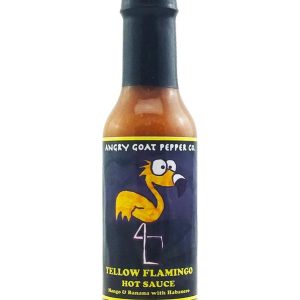 scharfe Sauce wütend Ziegenpfeffer Co gelb Flamingo Mango & Banane Habanero
