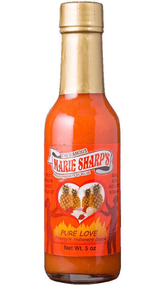 Marie Sharp's Rein Love Ananas Habanero Pfeffersauce