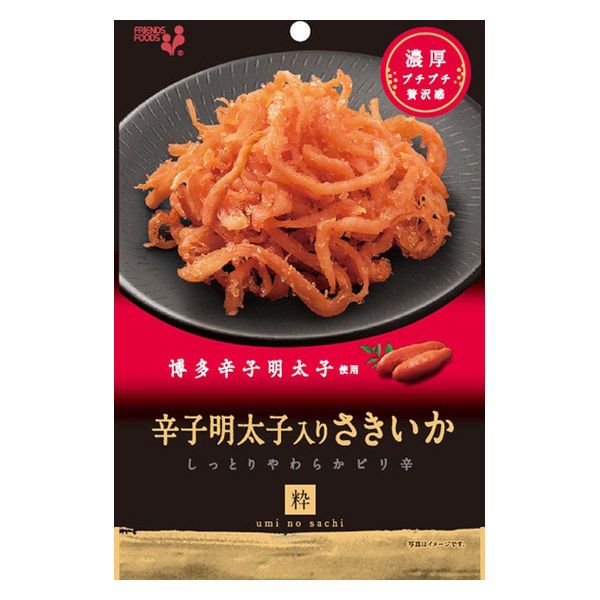 Inoue, Mentaiko Sakiika, Weicher Tintenfisch mit würzigem Kabeljaurogen, 40g