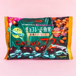 Meiji Schokoladeneffekt Kakao 72% unverglaste Mandeln