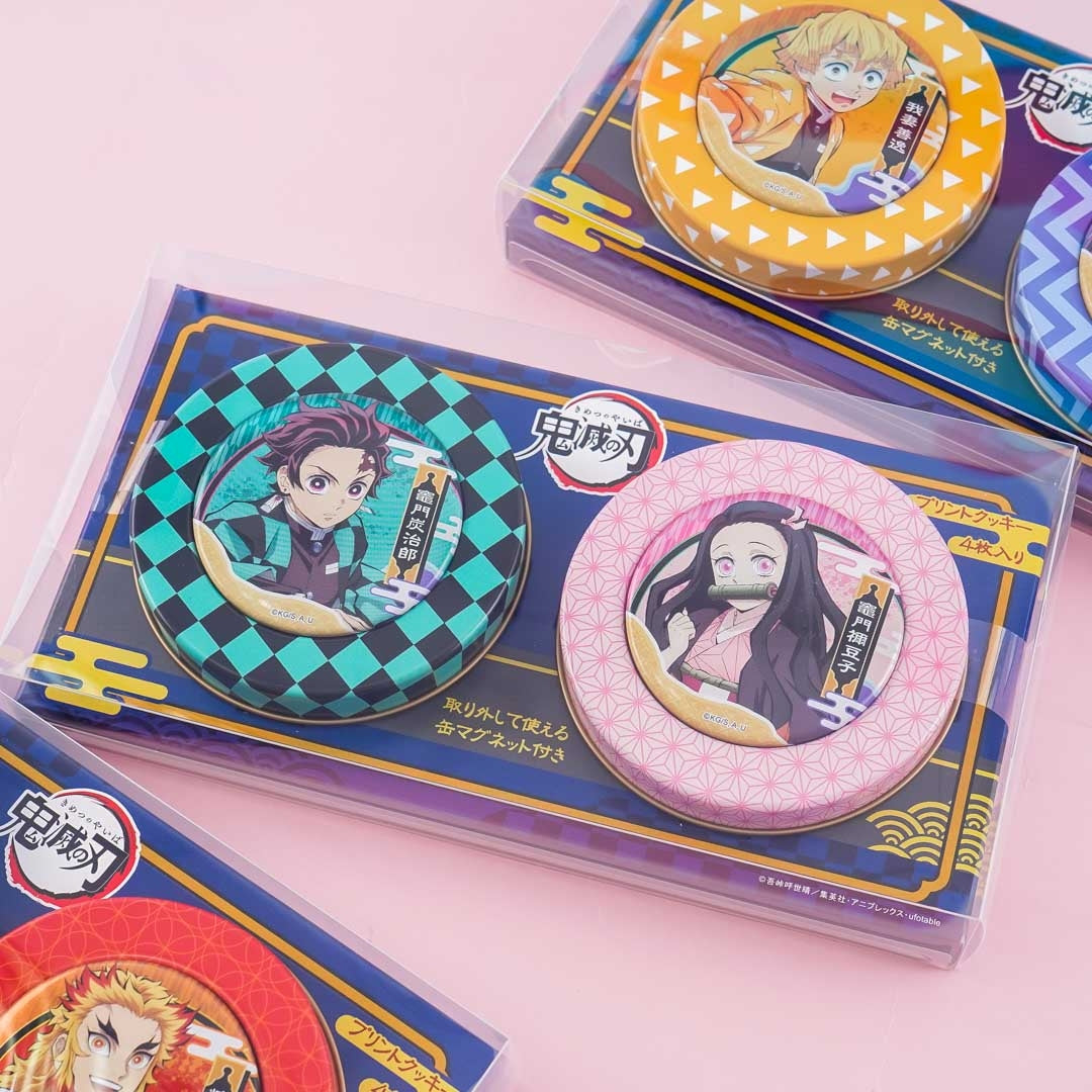 Demon Slayer Magnet Keks Zinn kann eingestellt werden – 2 Stück