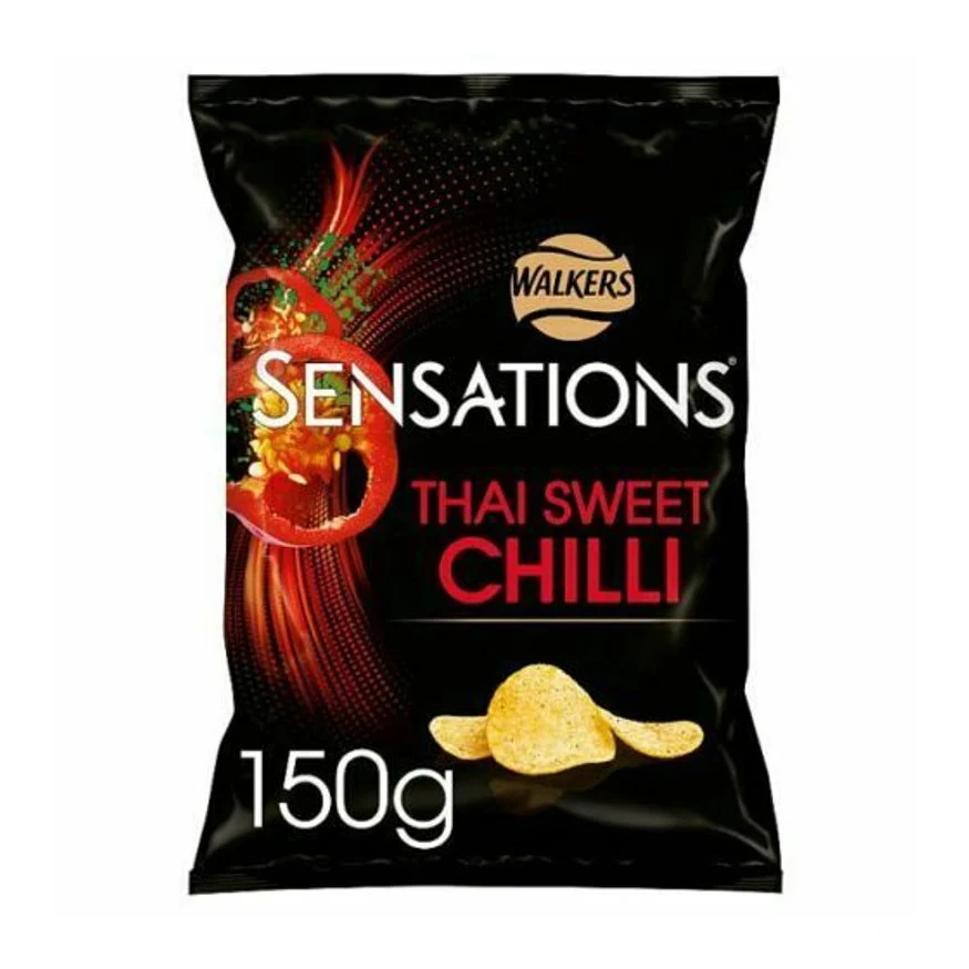 Walkers/ Lays Thai süß Chili 40g – Vereinigtes Königreich (Fall von 12)
