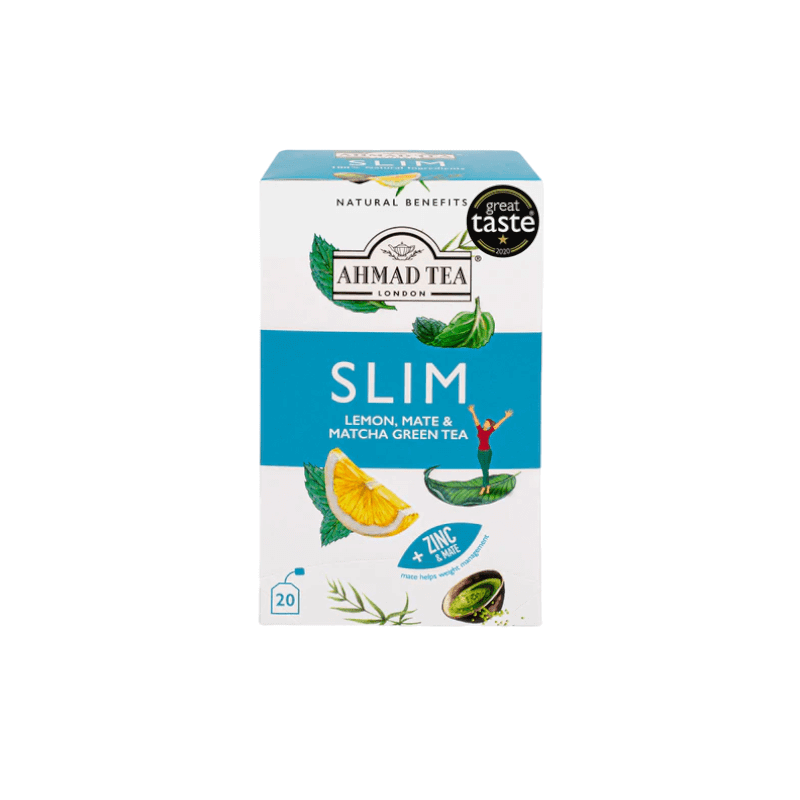 AHMAD TEA Grüner Tee mit Zitrone, Mate & Matcha