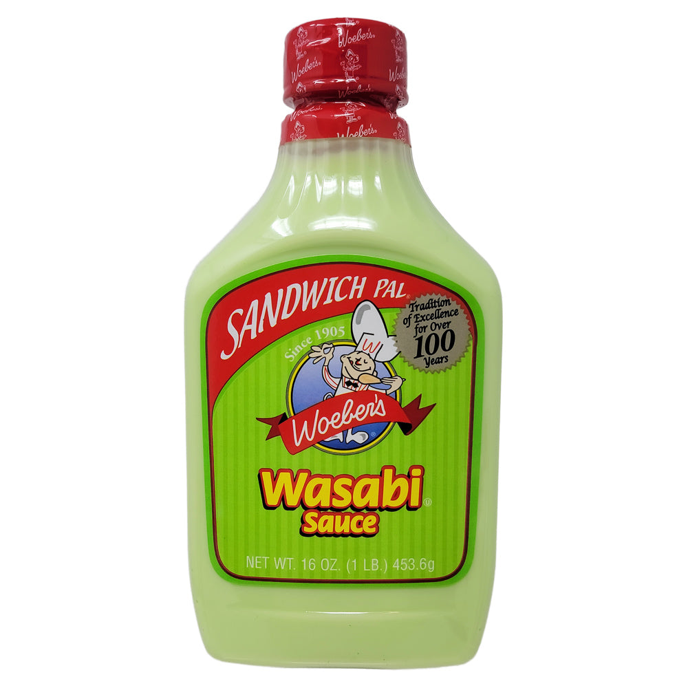 Woeber's Sandwich Pal Wasabi Sauce – 16 Unzen