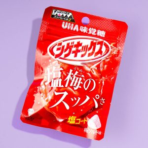 uha shigekix super saure Gummitropfen – salzige Pflaume