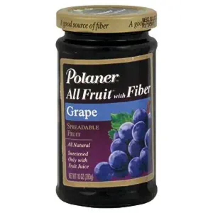 Polaner Fruchtaufstrich Traube 10 Oz – Packung mit 12