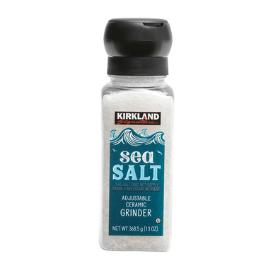 Kirkland Sea Salz mit Mahler, 13 Unzen.