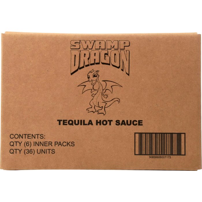 Swamp Dragon Sauce Hot Tequila 5 Fo – Packung mit 6