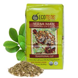 Eco Teas Bio lose Blatt Tee Yerba Mate, 16 Unzen