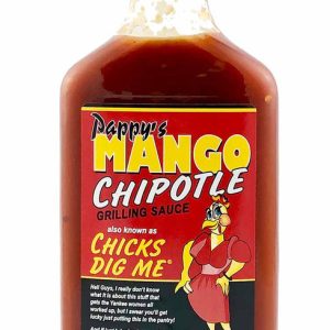 Pappy’s Chicks Dig Me Mango Chipotle Grillsauce, . – 12oz