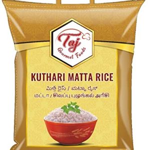 TAJ Kerala Kuthari Matta Reis traditionellen indischen Reis, (Rosematta-Reis) . – 10lbs