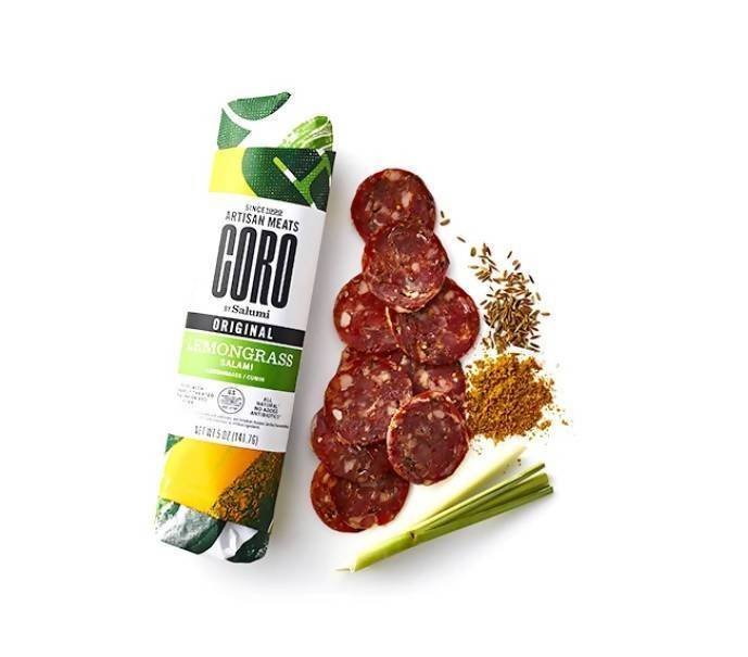 Unbehandeltes Zitronengras Salami Piccolo – 6 x 5 oz