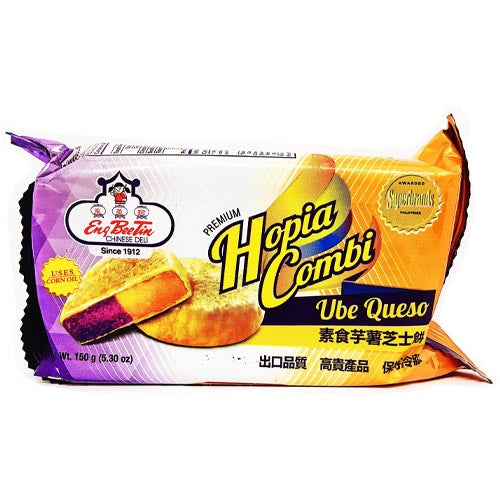 Eng Bee Tin Hopia Combi – UBE Queso – 150 G