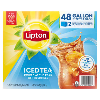 Lipton Gallonengröße Eisteebeutel, 48 Stück