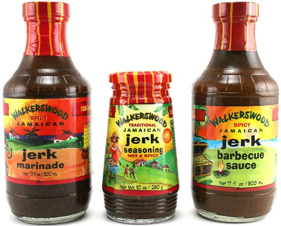 Walkerswood Jerk Würzmischung 3 Packung, 10oz. / 17oz