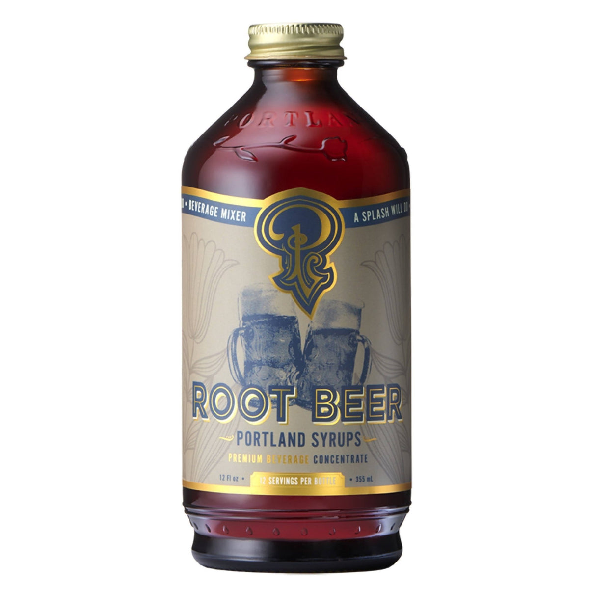 Genuine Root Beer Sirup – 6 x 12 oz