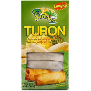 Paradies – Turon – langka – Banane mit echter Jackfruit in der Verpackung – 9 Stück – 16 Unzen