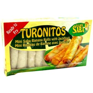 Golden Saba – Turonitos Mini-Saba Bananenrollen mit Jackfruit – 1 lb