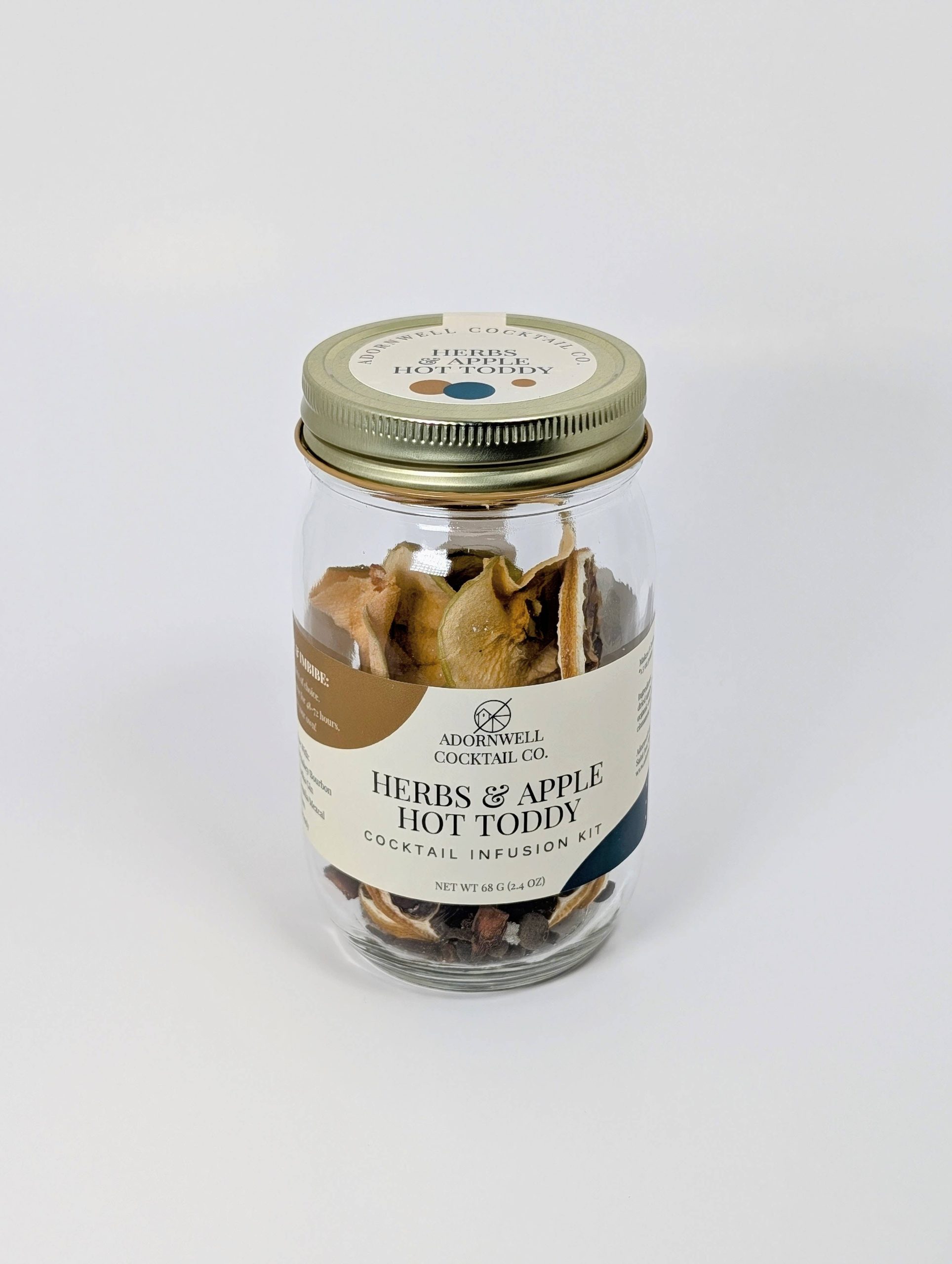 Adornwell Cocktail Co. Kräuter & Apfel Hot Toddy Infusion Kit