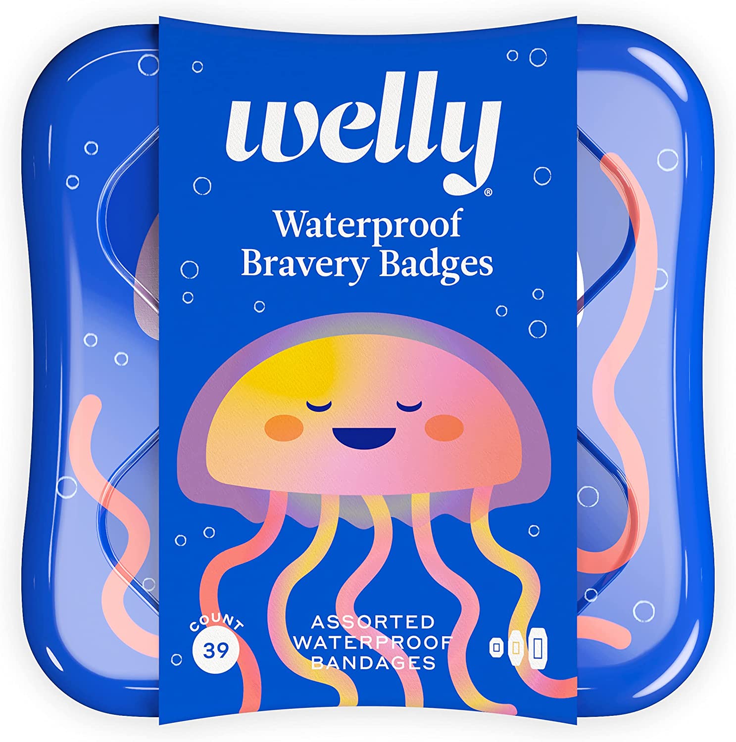 Welly Bandagen Wasserdichte Quallen 39 Stk – Packung mit 1