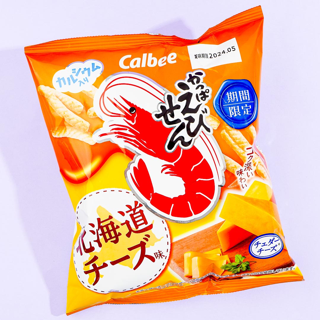 Calbee Kappa Ebisen Garnelen Snacks – Cheddar Käse