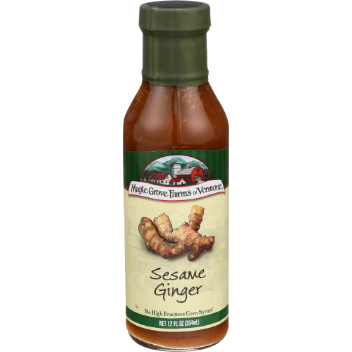 Maple Grove – Dressing, Sesam Ingwer, 12 Oz – Packung mit 6 Stück