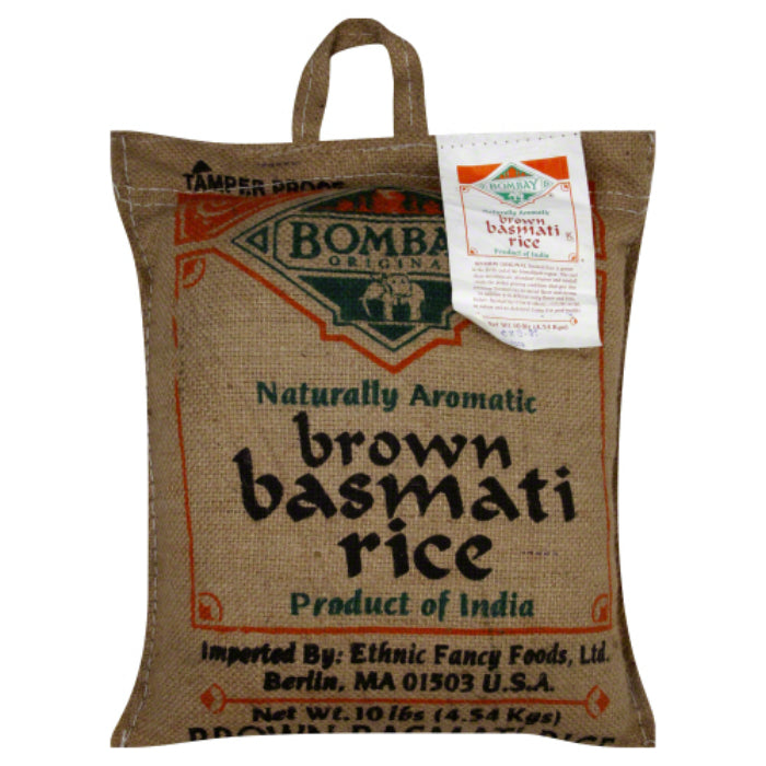 Bombay – Reis Basmati Braun, 10 lb – Packung mit 1