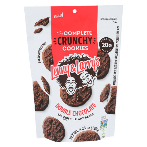 Lenny & Larry's – knusprig Keks Double Schokolade, 4,25 Oz – Packung mit 6 Stück