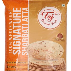 TAJ Signature Sharbati Atta, 100% Vollkornmehl, Chappati Mehl, 10lbs