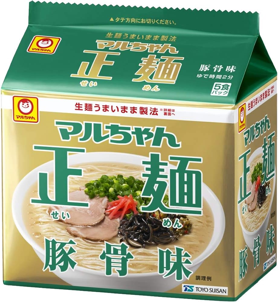 Maruchan Seimen Tonkotsu Geschmack Instant Ramen Noodle Japan 5 Packs – Tokyo Sakura Mall