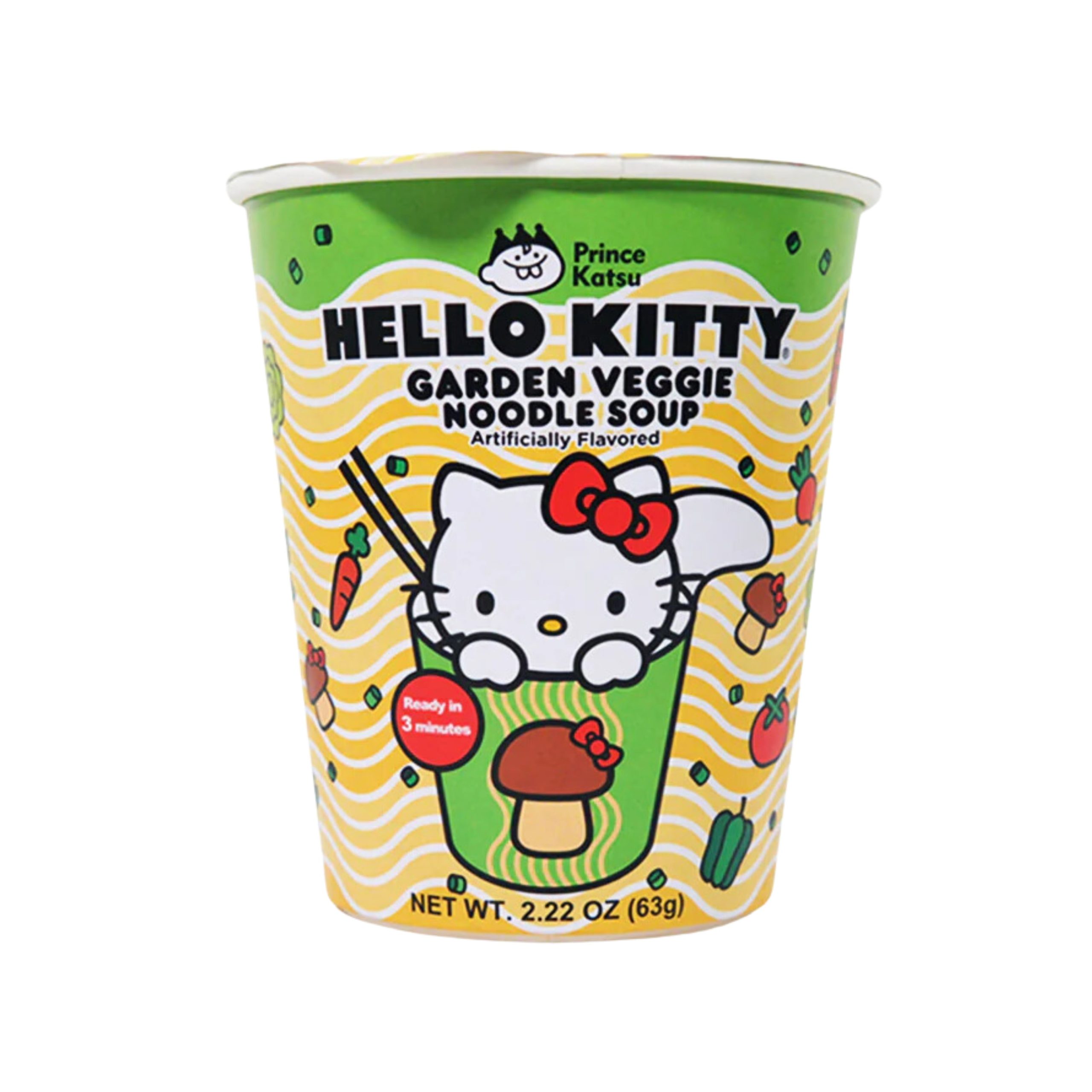 Prinz Katsu Hello Kitty Gemüse-Nudelsuppe (Taiwan)