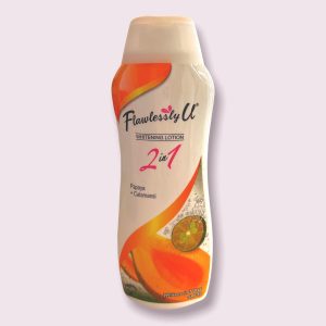 Flawlessly U Lotion – 2 in 1 – orange Papaya + calamansi – spf 10